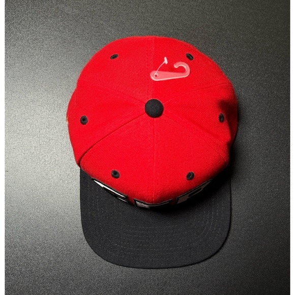 FIFA World Cup Qatar 2022 Germany Snapback Hat Mens Red Black Official Licensed - Picture 3 of 12